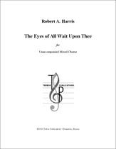 The Eyes of all Wait Upon Thee SATB choral sheet music cover